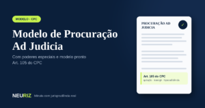 Modelo de procuração ad judicia com poderes especiais